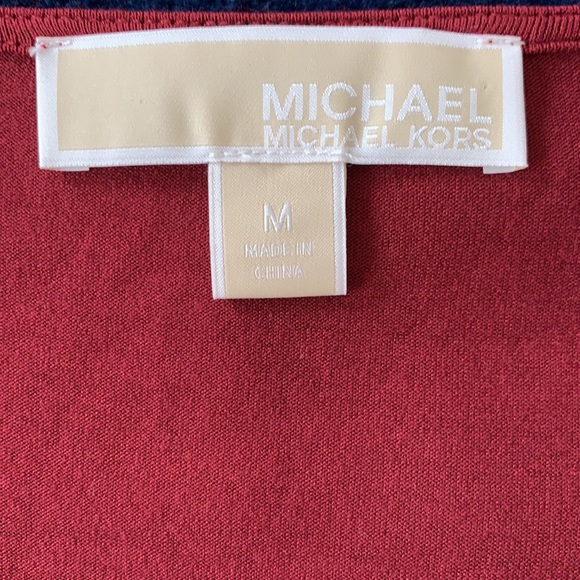 Michael Kors, burgundy top, size medium - Picture 7 of 7